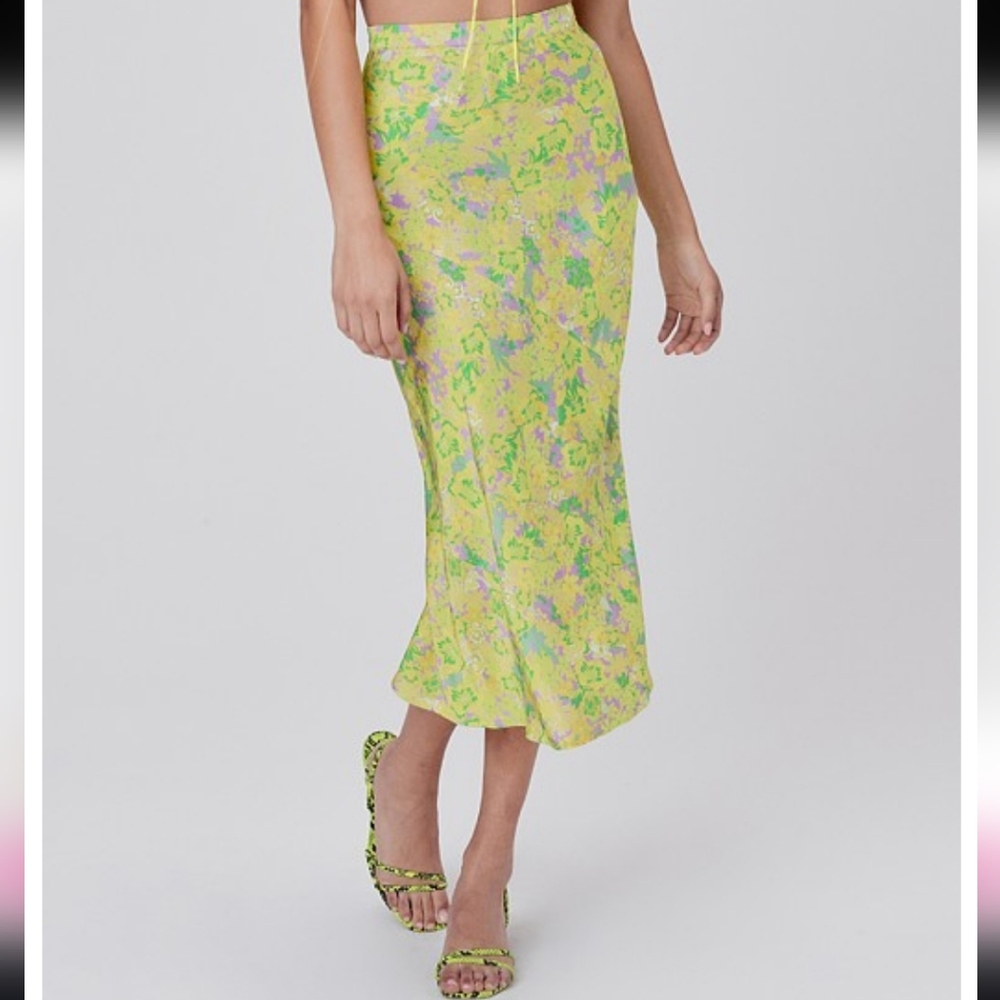 For Love & LemonsDubois Midi Skirt Freedom Floral